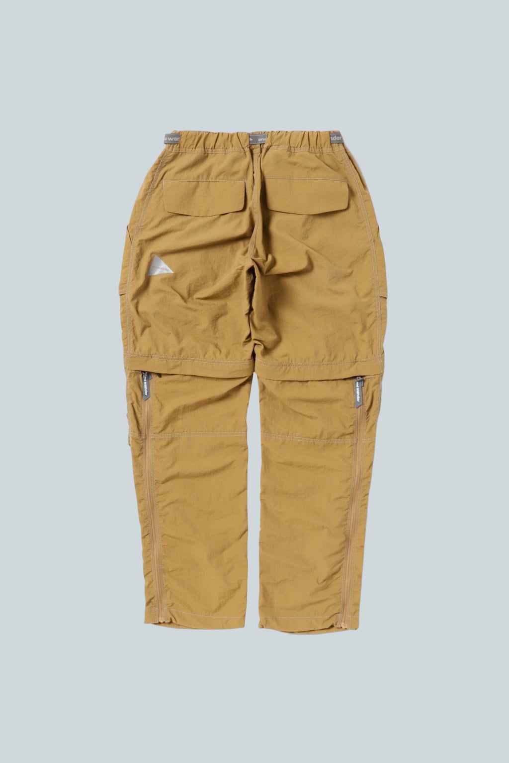 AND WANDER NY TAFFETA HIKER 2WAY PANTS - BEIGE 040 image 1