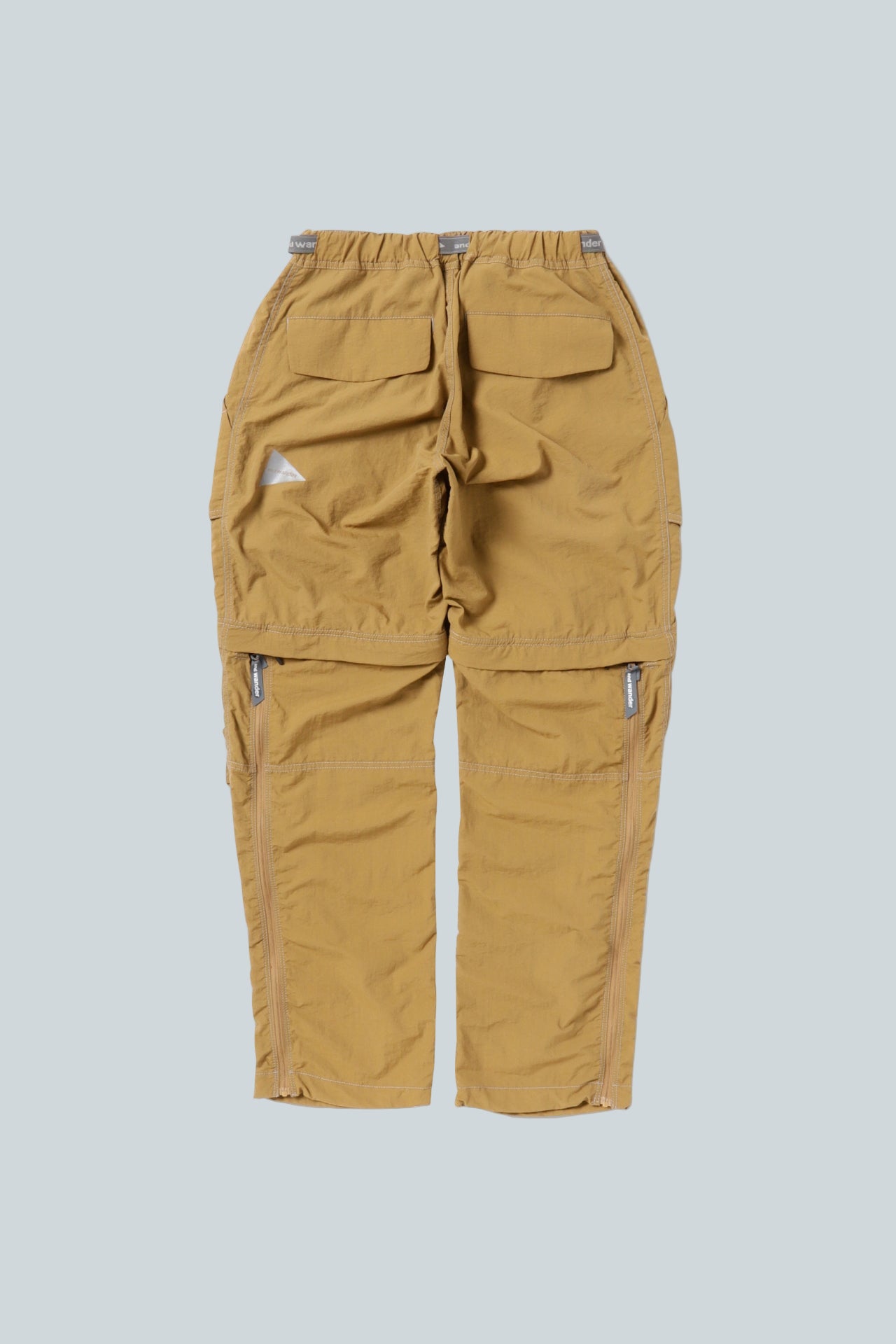 AND WANDER NY TAFFETA HIKER 2WAY PANTS - BEIGE 040 image 1