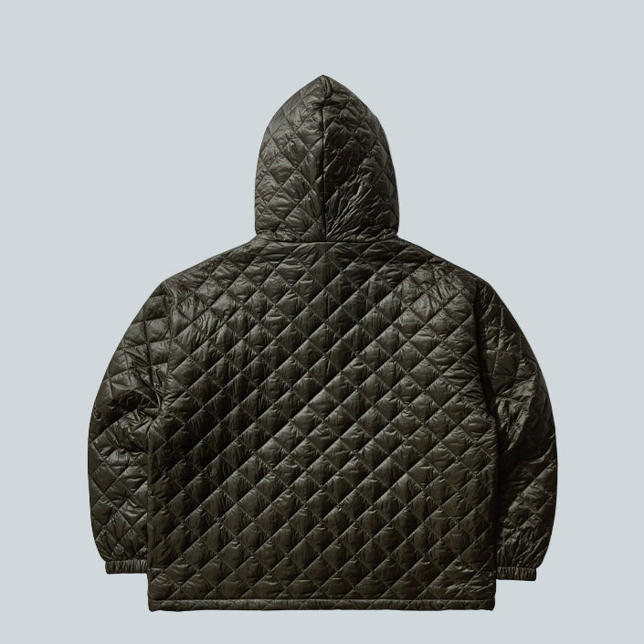 UMBRO MASKED DIAMOND ANORAK - DARK OLIVE image 1