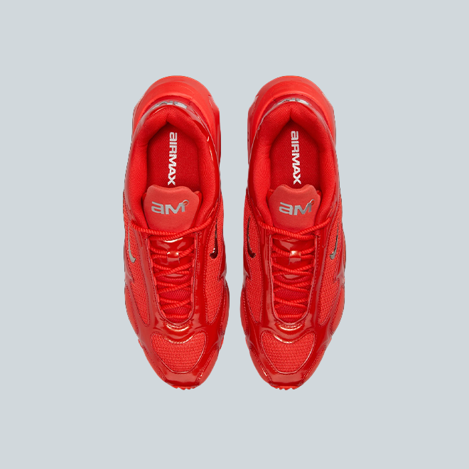 NIKE AIR MAX MUSE - HABANERO RED/METALLIC SILVER image 2