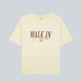 WALK IN PARIS WIP TSHIRT - BEIGE image 0