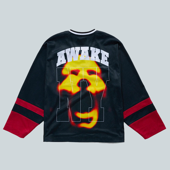 AWAKE NY HOCKEY JERSEY - BLACK image 1