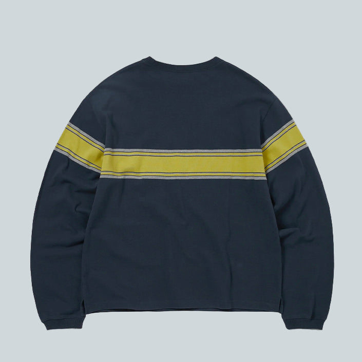 THISISNEVERTHAT PK LINE L/S TEE - NAVY image 1