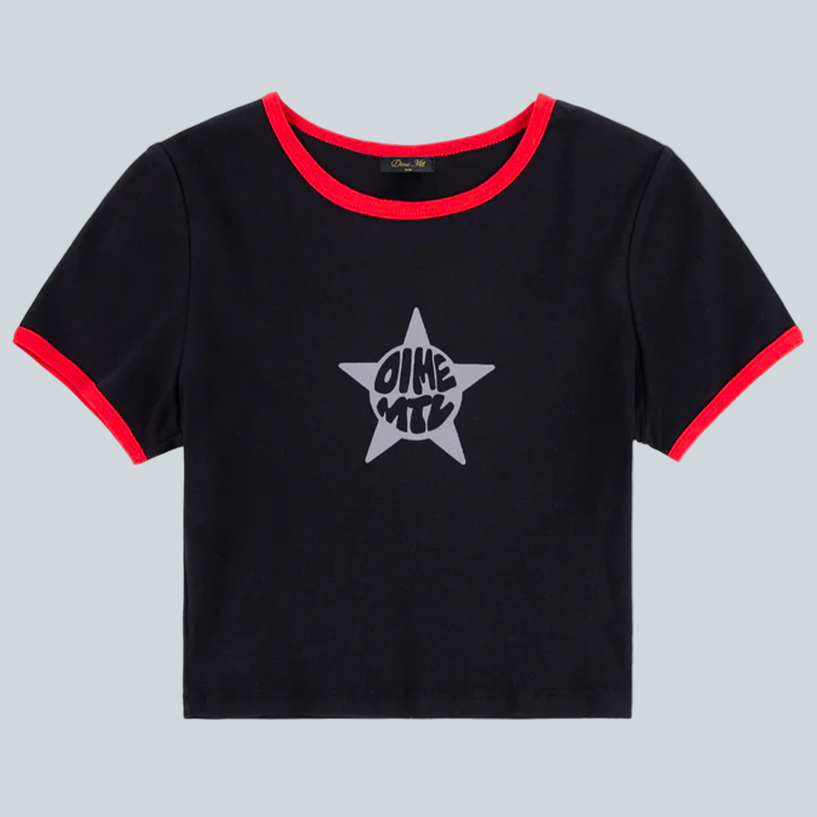 DIME MTL TEE BABY STAR - BLACK image 0