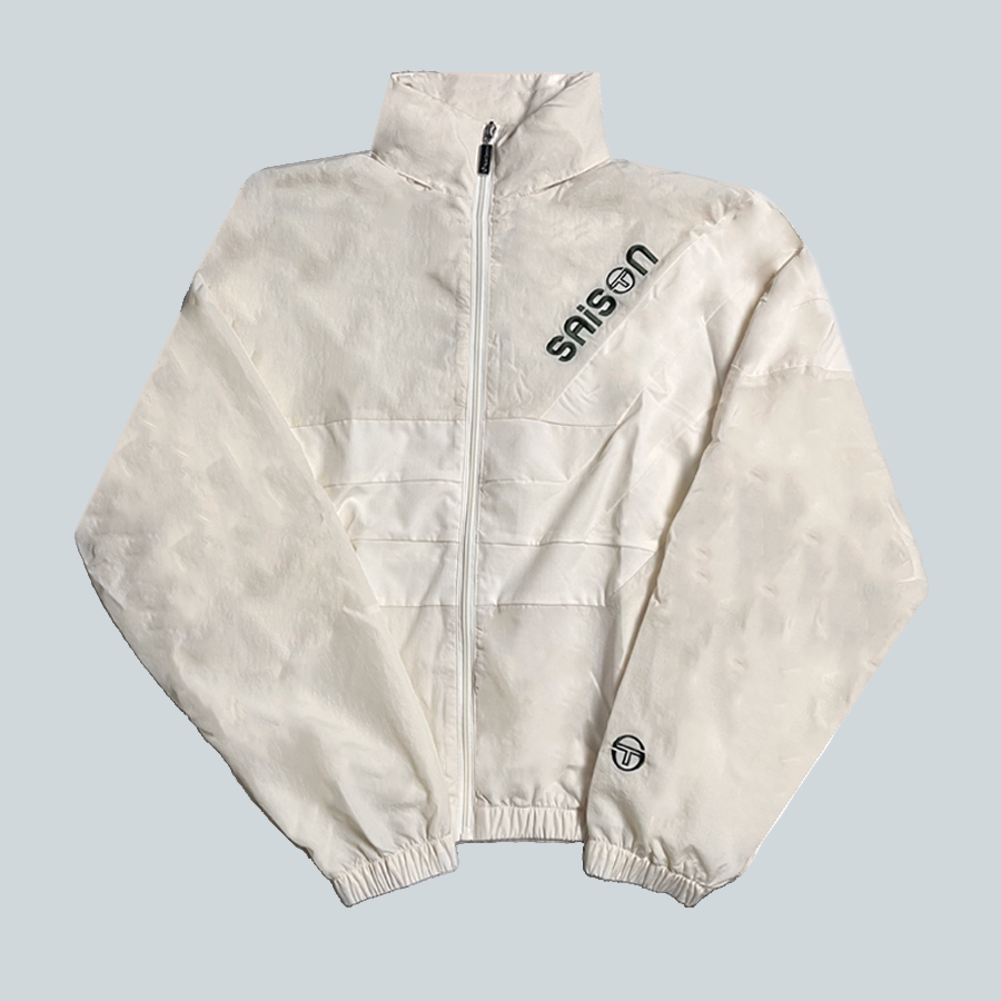 SAISON X SERGIO TACCHINI TRACK JACKET - BEIGE image 0