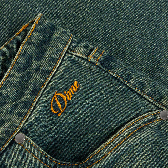 DIME MTL BAGGY DENIM PANTS - SANDBLASTED PINE image 2