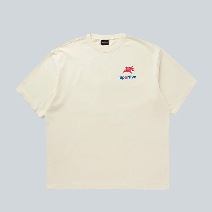 GOODIES SPORTIVE PEGASUS TEE - BUTTER image 0