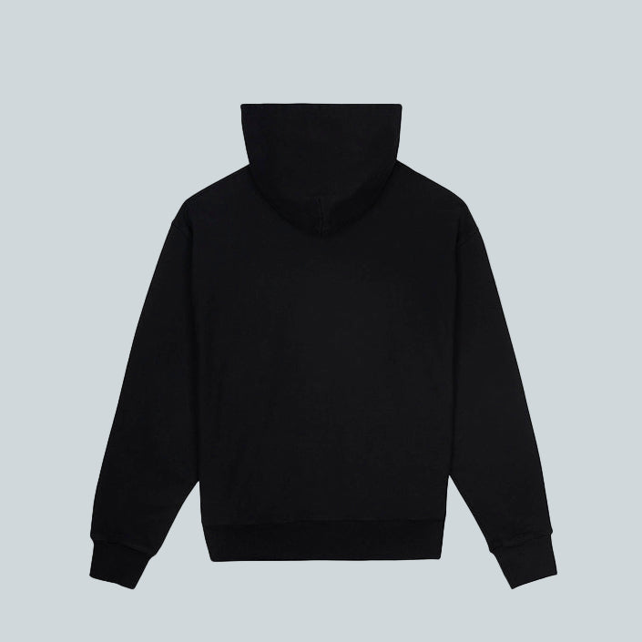BRAIN DEAD LOGO HEAD HOODIE - BLACK image 1