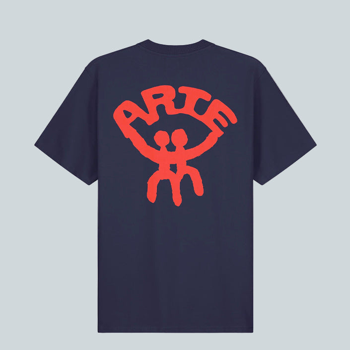 ARTE TOGETHER T-SHIRT - NAVY image 0