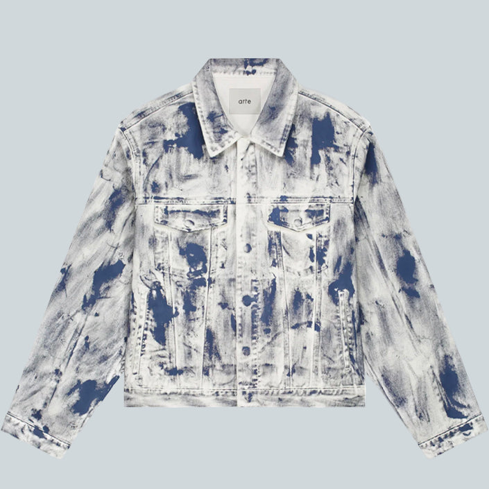 ARTE PAINT JACKET - WHITE image 0