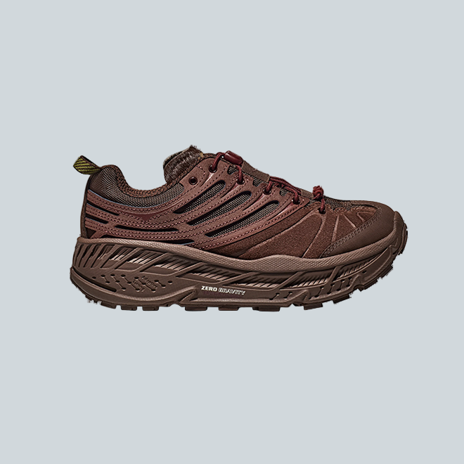 HOKA STINSON EVO OG - COLD BREW / BURGUNDY image 0