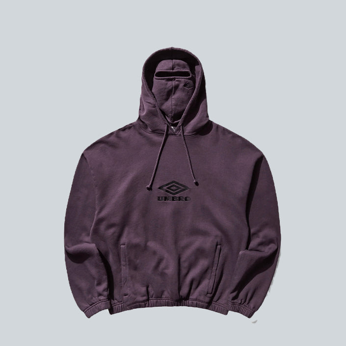 UMBRO OG LOGO MASK HOODIE - DARK PURPLE image 0