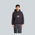 UMBRO OG LOGO MASK HOODIE - WASHED BLACK image 0