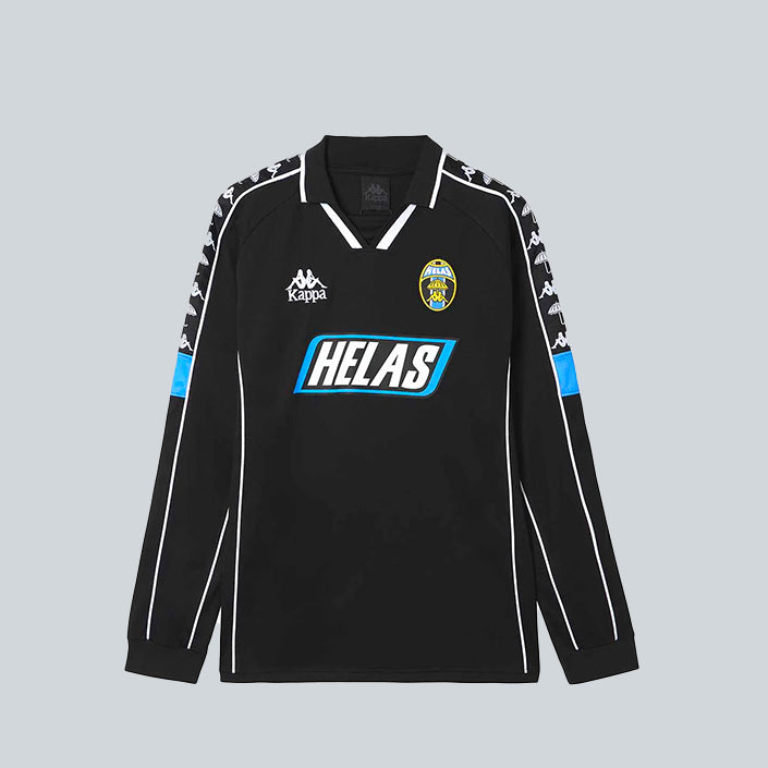 KAPPA X HELAS LS POLO - BLACK image 0