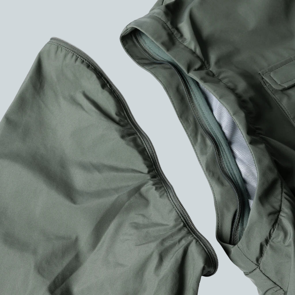 DIME MTL FISHING ZIP-OFF JACKET - OLIVE image 1