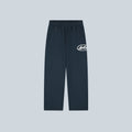 CIRCLE PATCH LOGO SWEATPANTS - NAVY