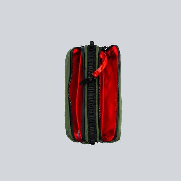 TOPOLOGIE WARES BAG BOTTLE SACOCHE - DEEP FOREST image 1