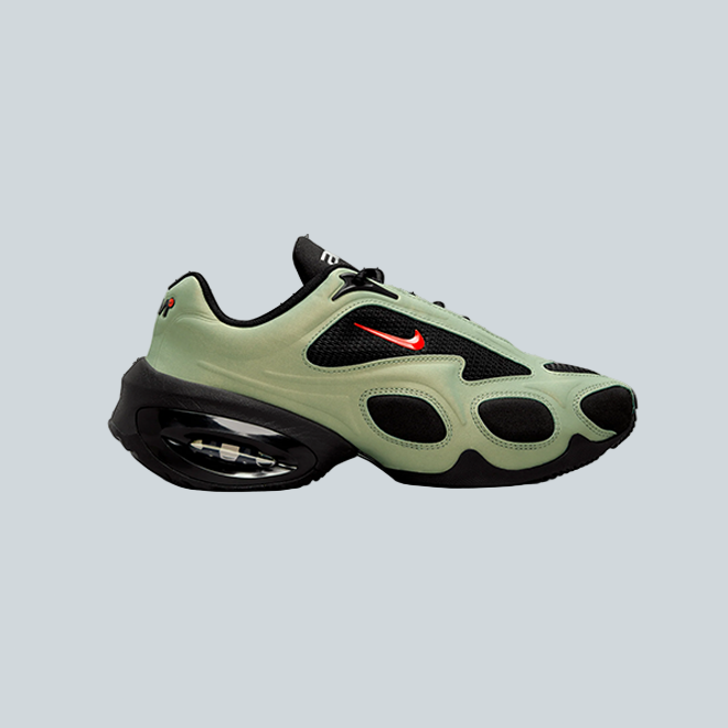 NIKE AIR MAX MUSE - BLACK/UNIVERSITY RED/OIL GREEN image 0