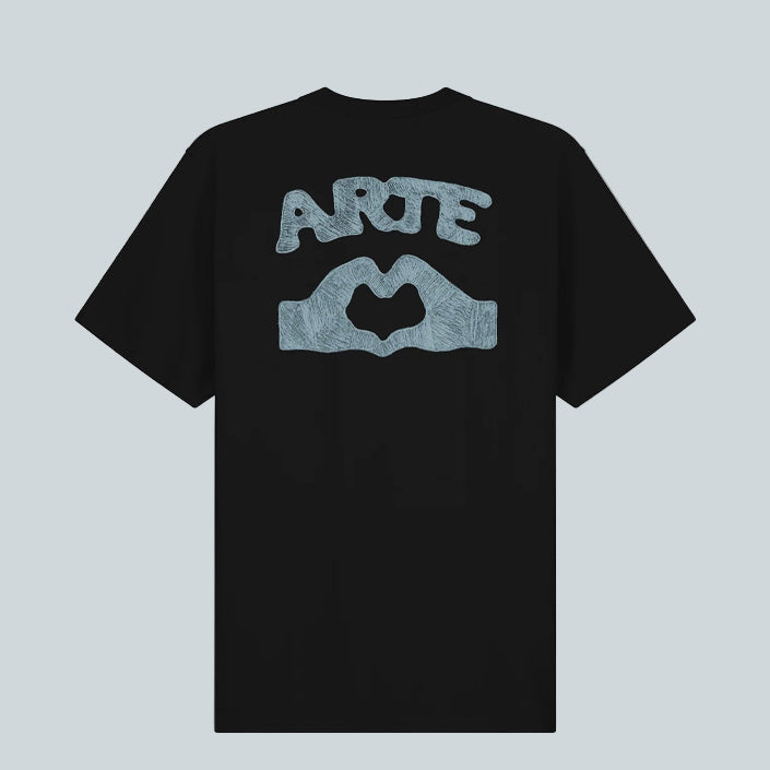 ARTE DIELS STITCH T- SHIRT - BLACK image 0