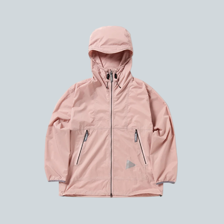 AND WANDER PERTEX WIND JACKET - PINK image 0