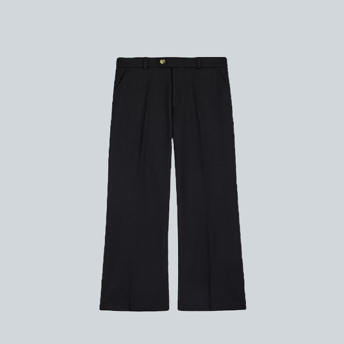 WALK IN PARIS THE FLARE TAILORING PANTS - BLACK image 0
