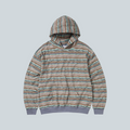 THISISNEVERTHAT WAVE JACQUARD HOODIE - PALE PEACH image 0
