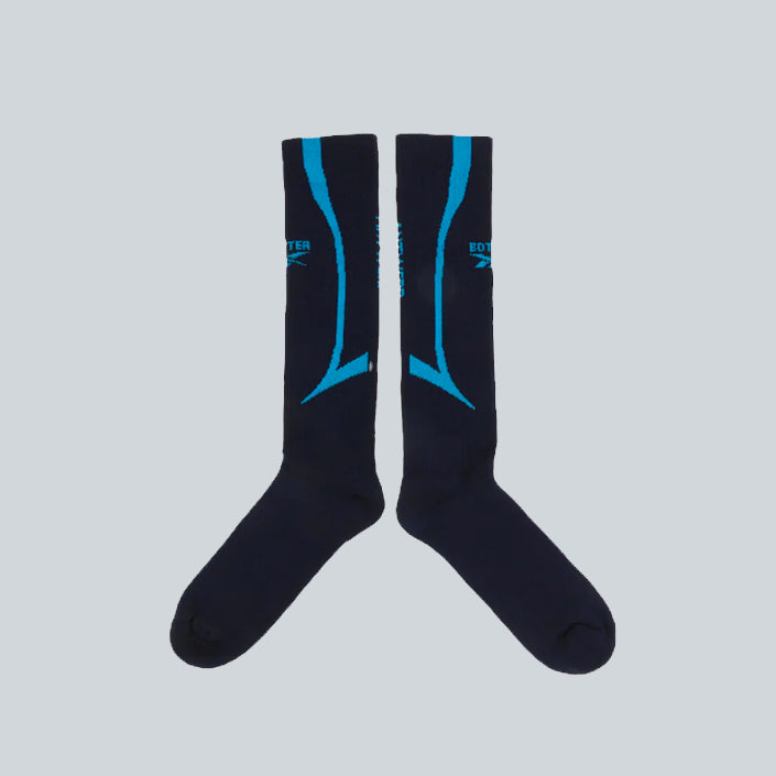 REEBOK X BOTTER SOCKS - GREY AQUA BLUE image 1