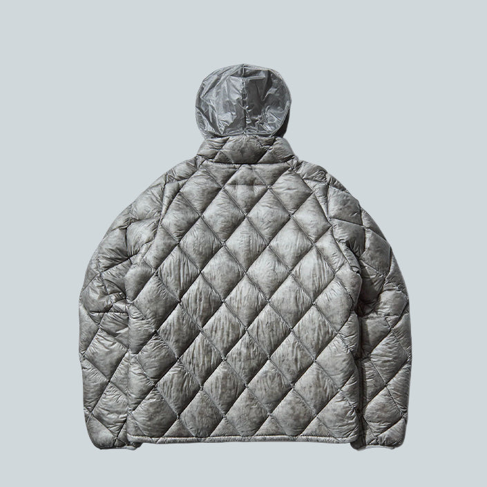 ROA NUNA 800 FILL POWER HOODED DOWN JACKET - SILVER image 1