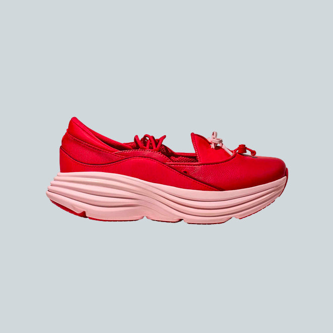 HOKA BONDI MARY JANE - CERISE / ROSE TEA image 0