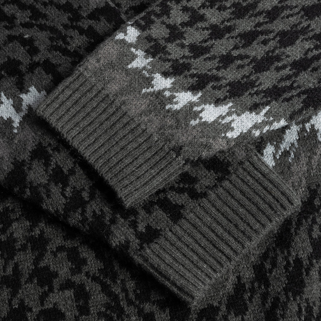 DIME MTL HOUNDSTOOTH KNIT - COAL image 2