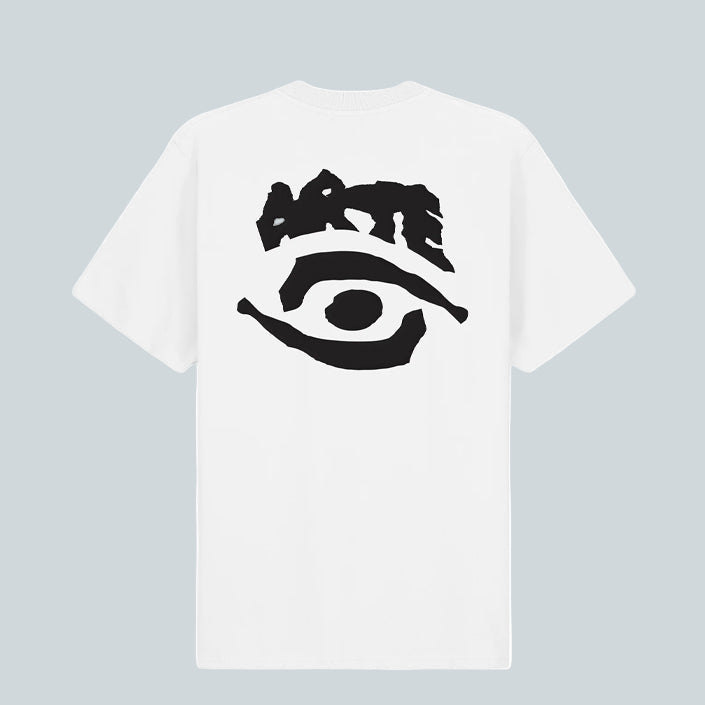 ARTE EYE PRINT T-SHIRT - WHITE image 0