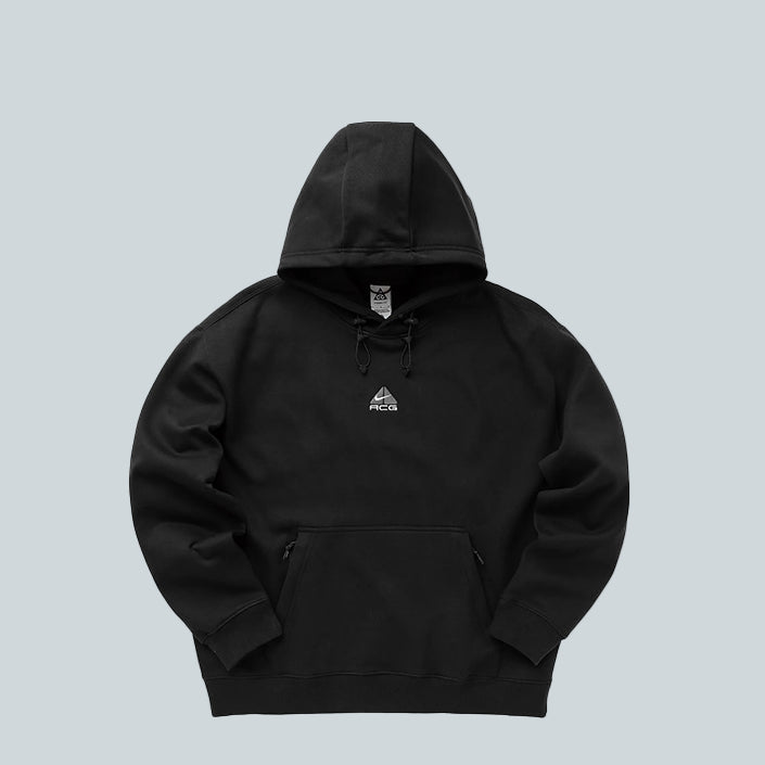 NIKE ACG THERMA FIT FLEECE HOODIE - BLACK image 0