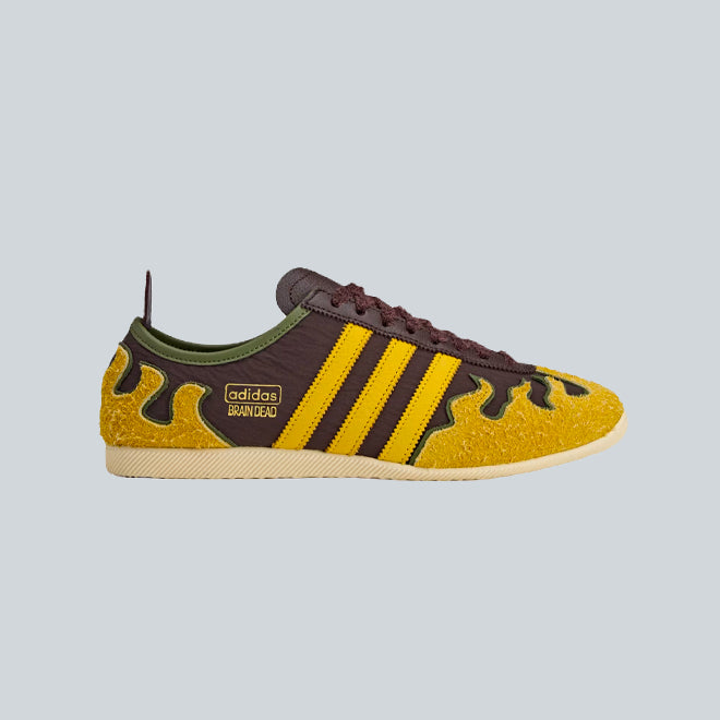 ADIDAS X BRAIN DEAD JAPON LO - SHADOW BROWN / HAZY YELLOW / OFF WHITE image 0