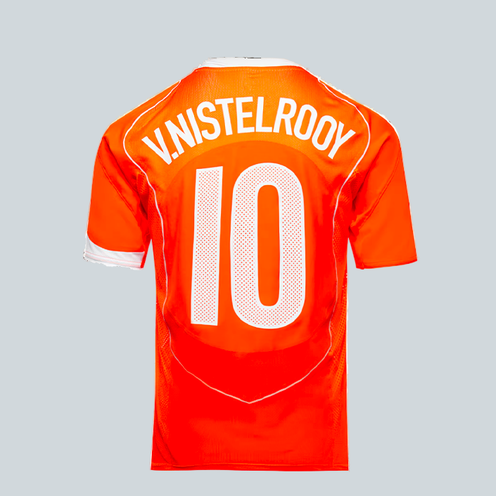NIKE RUUD VAN NISTELROOY NETHERLANDS 2004 TOTAL 90 REISSUE - ORANGE image 1