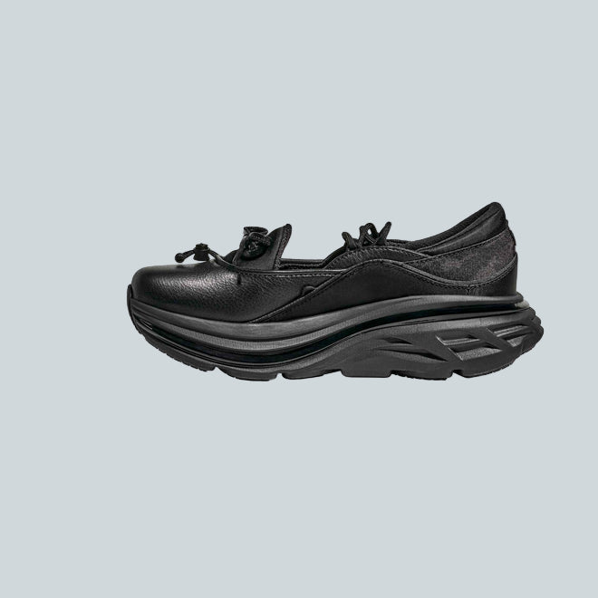 HOKA BONDI MARY JANE - BLACK / BLACK image 2