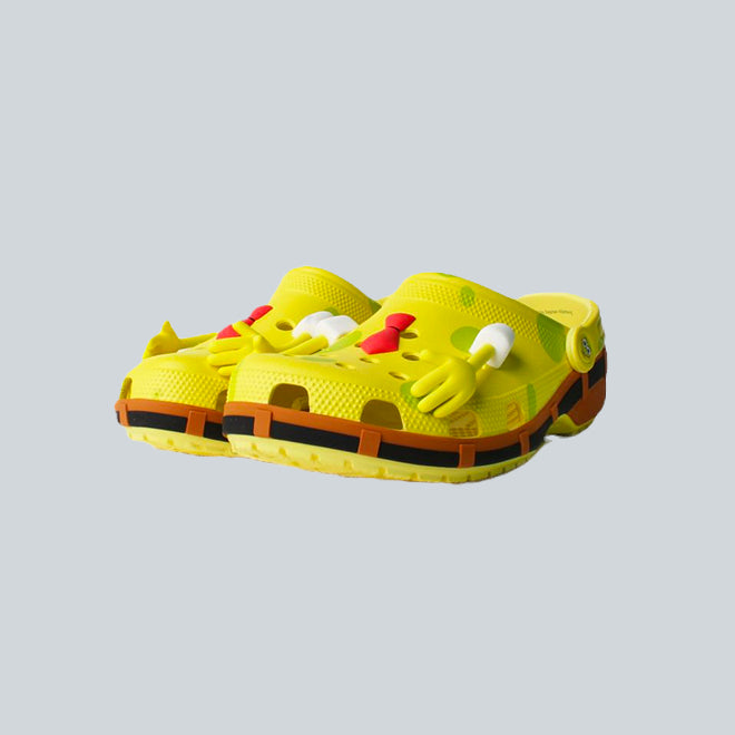 CROCS SPONGEBOB CLASSIC CLOG - BANANA image 2