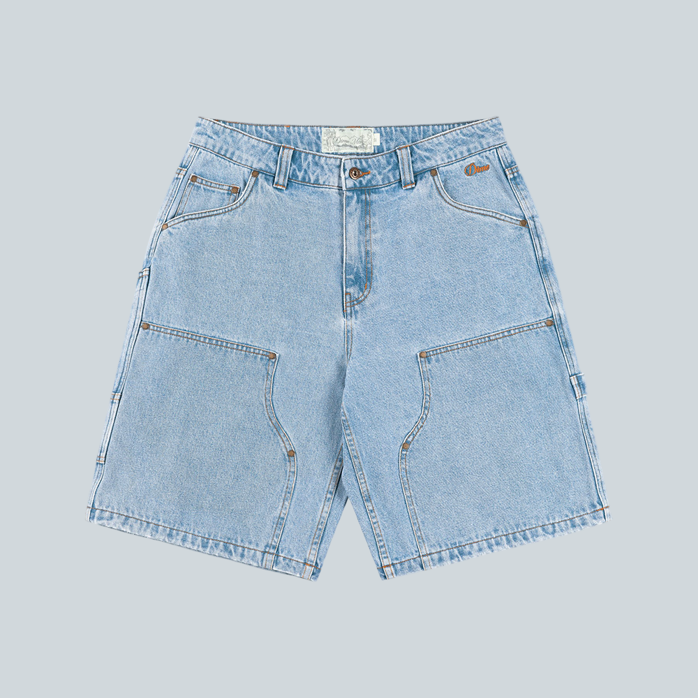 DIME MTL CARPENTER SHORT DENIM - BLUE WASHED image 0