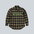 NO PROBLEMO PLAID SHIRT - GREEN image 0