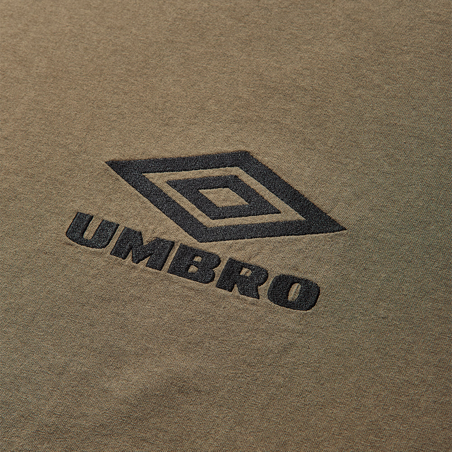 UMBRO OG LOGO T-SHIRT - ARMY GREEN image 3