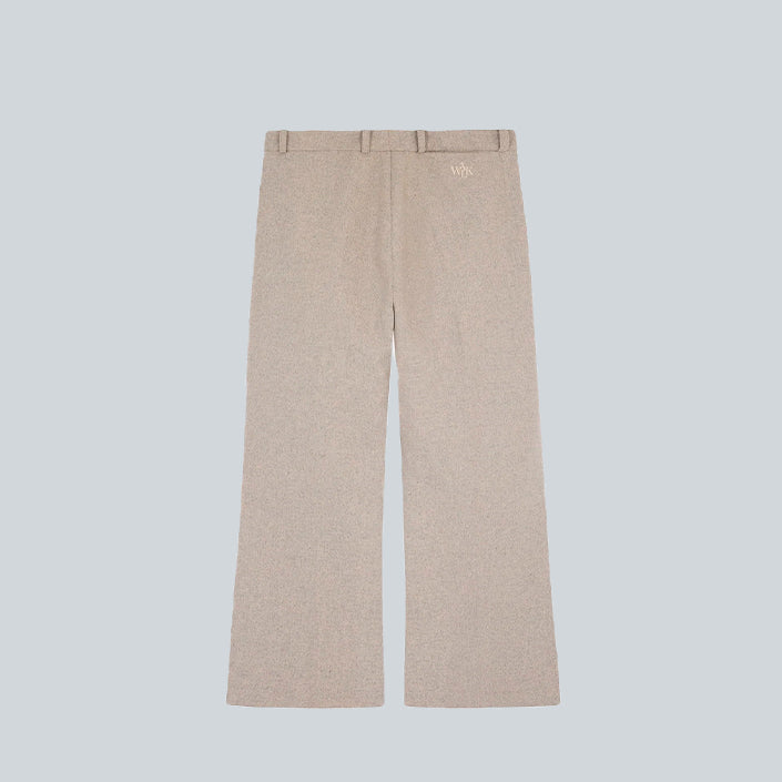 WALK IN PARIS THE FLARE TAILORING PANTS - BEIGE image 1
