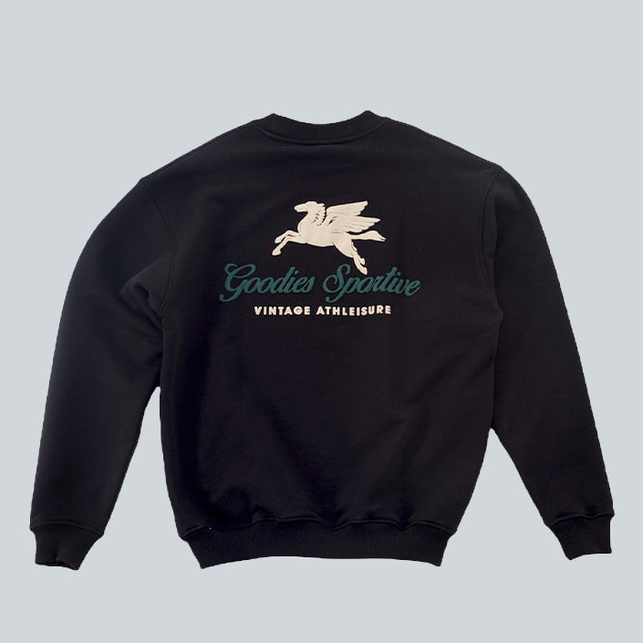 GOODIES SPORTIVE PREMIUM CREWNECK - BLACK image 0