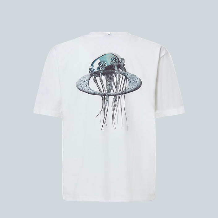 OAKLEY FUTURESCAPE ICED JELLY TEE - WHITE image 2
