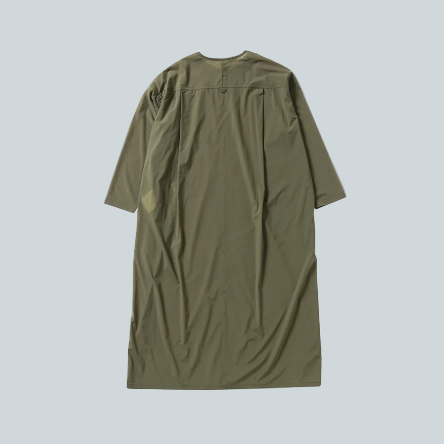 AND WANDER PACKABLE LIGHT DRESS - GREEN image 1