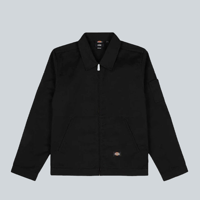 DICKIES UNLINED EISENHOWER JACKET - BLACK image 0