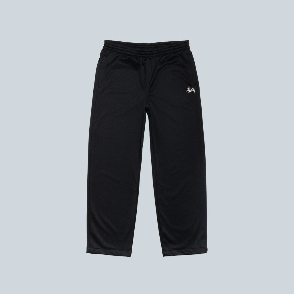 MESH TRACK PANT - BLACK