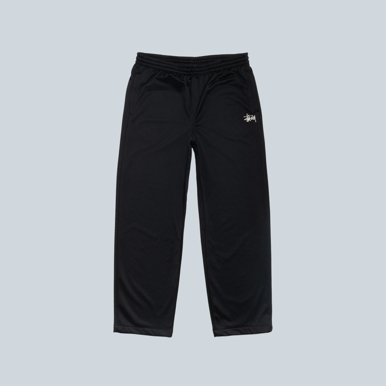 MESH TRACK PANT - BLACK