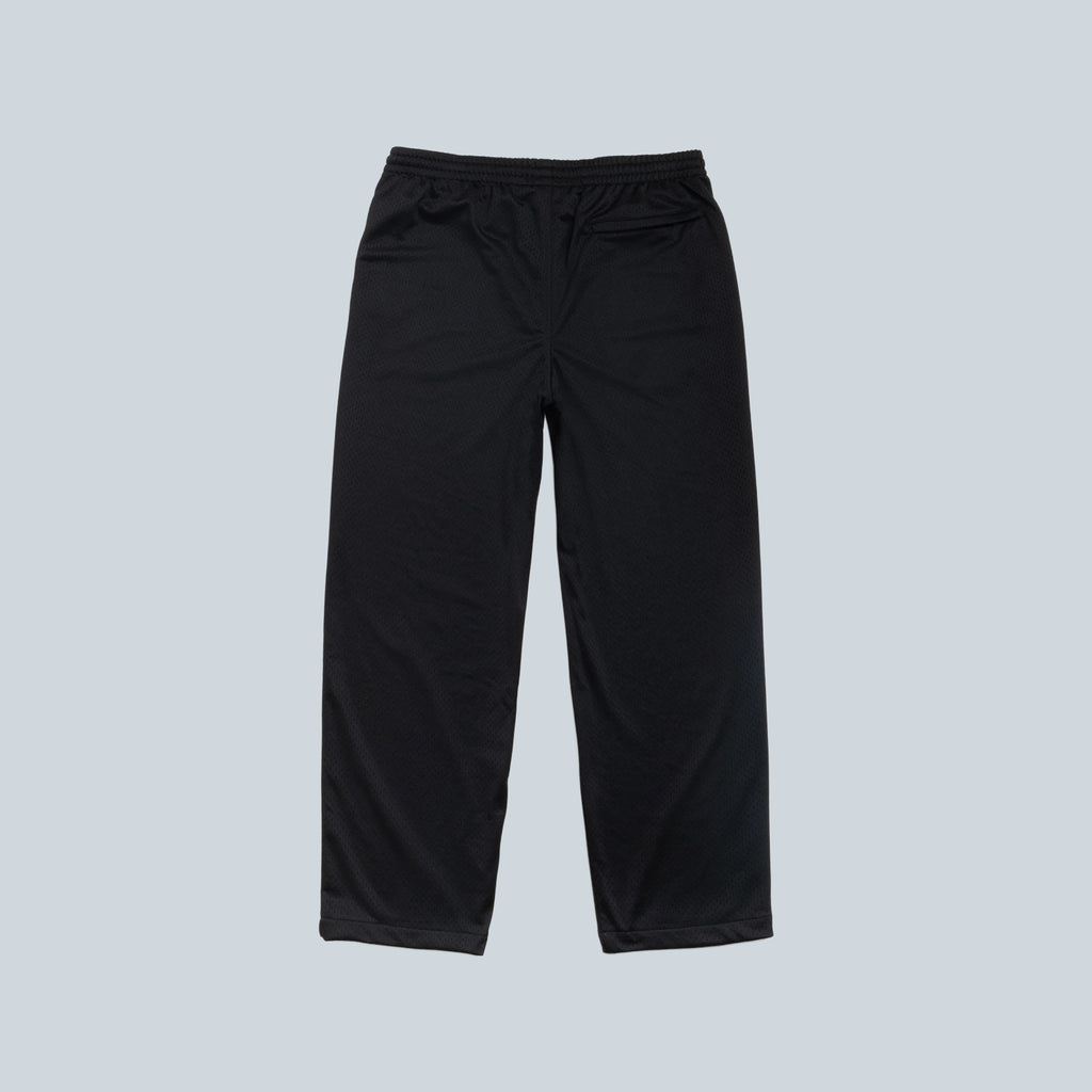 MESH TRACK PANT - BLACK