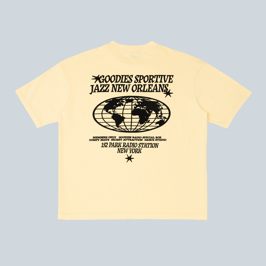 RADIO STATION YELLOW TEE