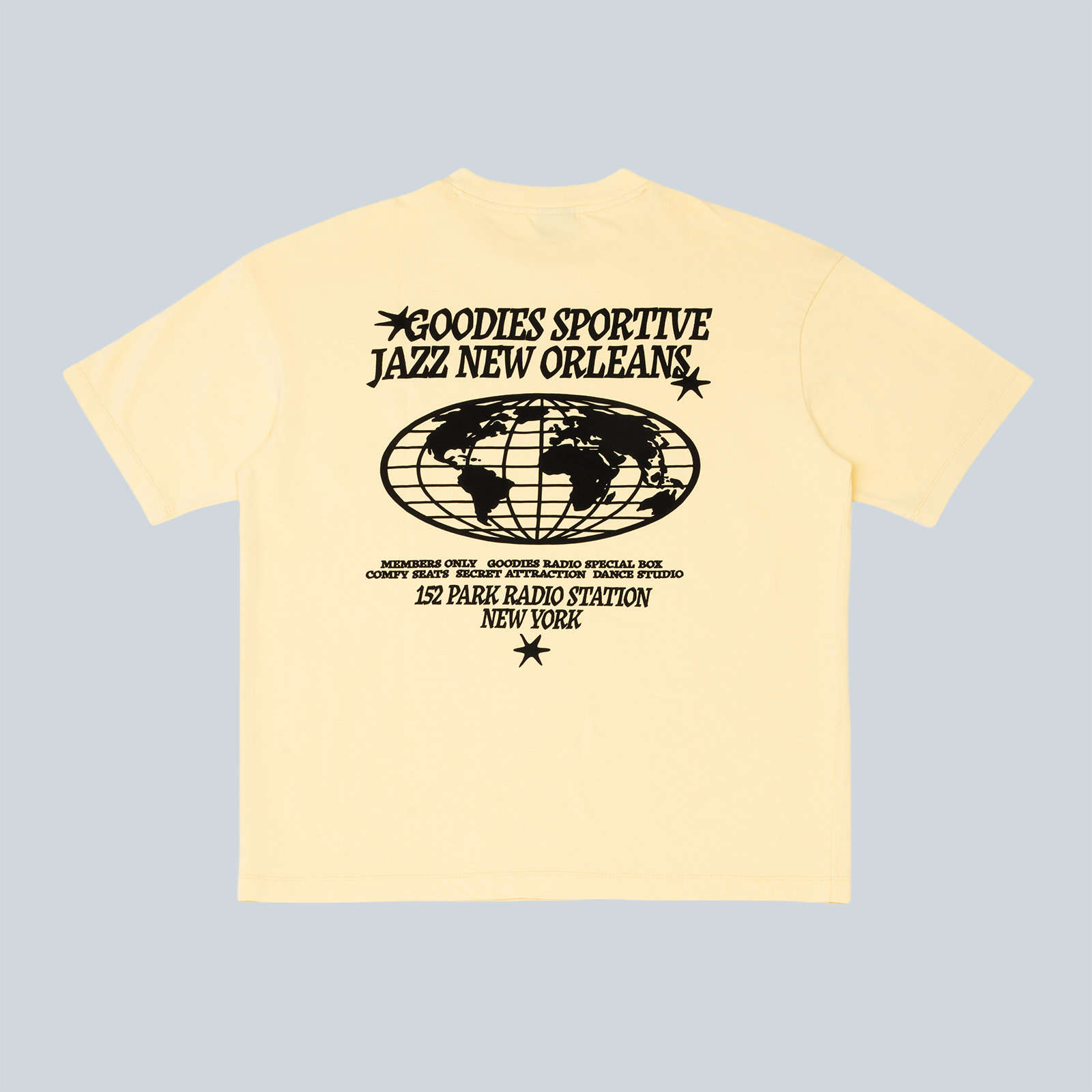 RADIO STATION YELLOW TEE