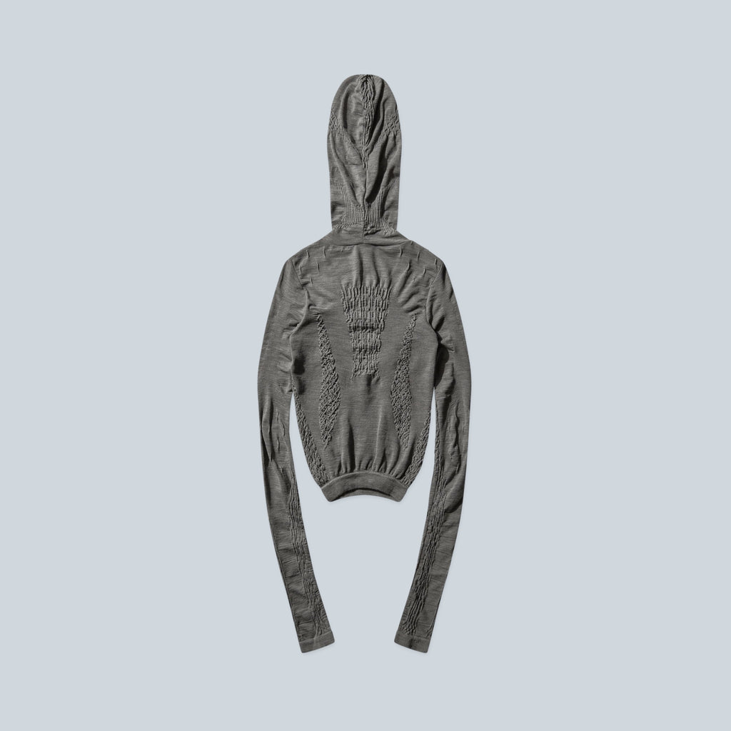 ROA Aune Merino 3D Seamless Top Grey, vue 2